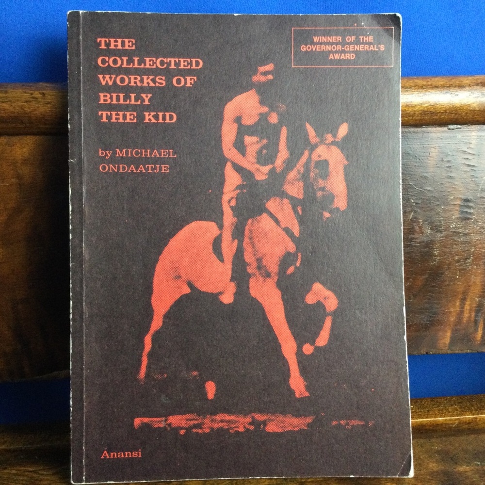 The Collected Works of Billy the Kid Michael Ondaatje 1970 PB Vintage Book